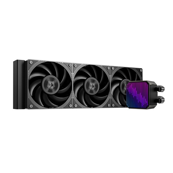 Система рідинного охолодження ID-Cooling DX360 MAX, Black, Intel: 1851/1700/1200/1151/1150/1155/1156, AMD: AM4/AM5, до 350 Вт, 38 мм товщина радіатора - 9