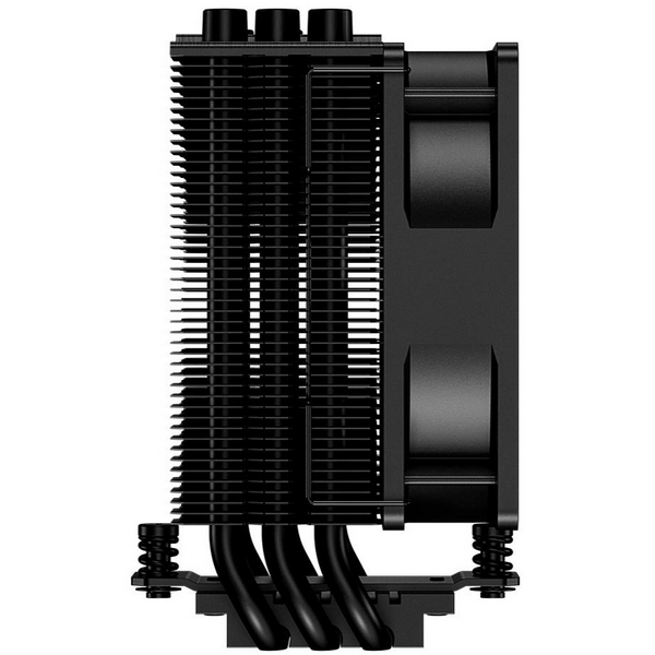 Кулер для процесора ID-Cooling SE-903-XT Black, алюміній/мідь, Intel: 1851/1700/1200/1151/1150/1155/1156, AMD: AM5/AM4, 123х100х65 мм, 4-pin PWM, до 130 Вт, гідродинамічний підшипник - 5