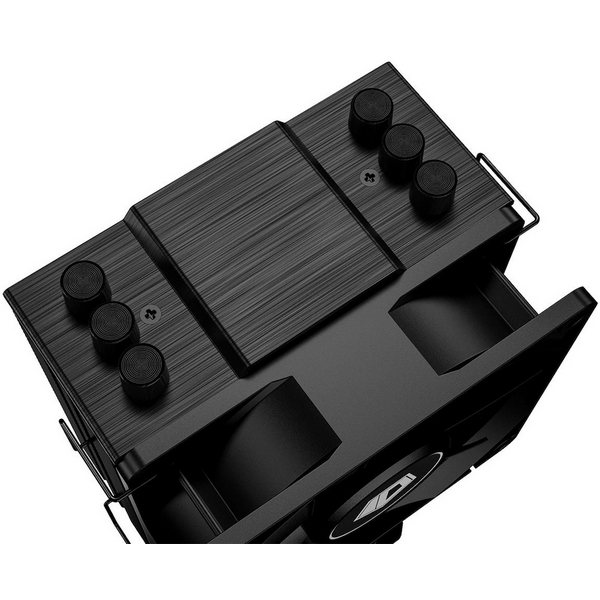 Кулер для процесора ID-Cooling SE-903-XT Black, алюміній/мідь, Intel: 1851/1700/1200/1151/1150/1155/1156, AMD: AM5/AM4, 123х100х65 мм, 4-pin PWM, до 130 Вт, гідродинамічний підшипник - 6