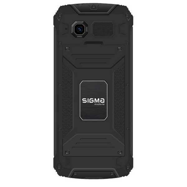 Мобільний телефон Sigma mobile X-treme PR68 Type-C, Black, 2 Mini-SIM, 2.8" (240x320), microSD (max 32Gb), Cam 0,3 Mp, GPS, no Wi-Fi, BT, FM, MP3, Li-Ion 4000mAh - 4