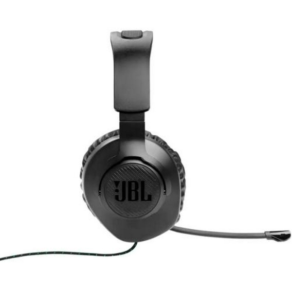 Навушники JBL Quantum 100X Console, Black, 3.5 мм, мікрофон, динаміки 40 мм, технологія "QuantumSOUND Signature", 1.2 м (JBLQ100XBLKGRN) - 8
