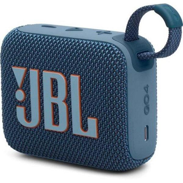 Колонка портативна 1.0 JBL Go 4 Blue, 4.2 Bт, Bluetooth, живлення від акумулятора, IPX7 водонепроникна (JBLGO4BLU) - 2