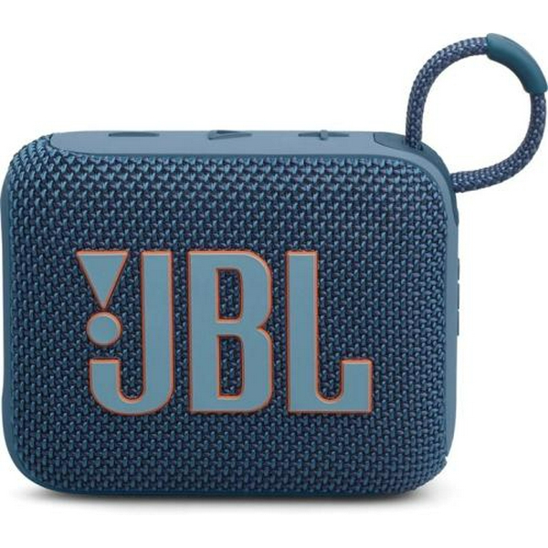 Колонка портативна 1.0 JBL Go 4 Blue, 4.2 Bт, Bluetooth, живлення від акумулятора, IPX7 водонепроникна (JBLGO4BLU) - 3