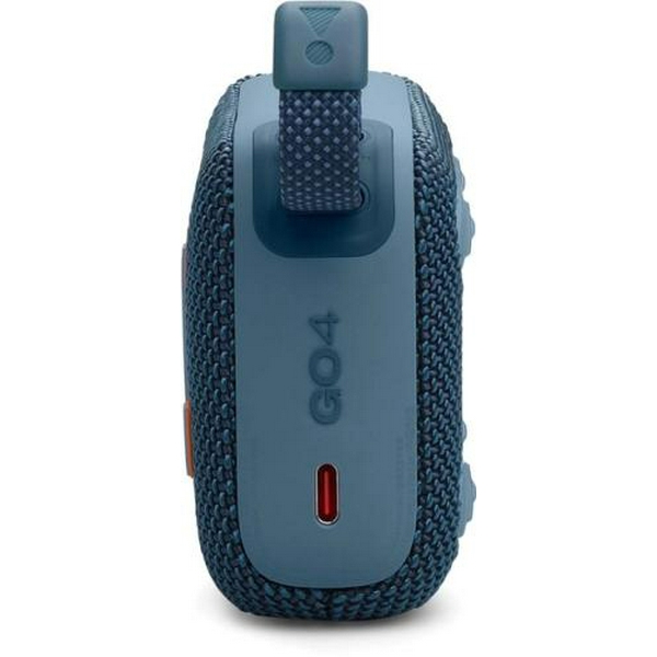 Колонка портативна 1.0 JBL Go 4 Blue, 4.2 Bт, Bluetooth, живлення від акумулятора, IPX7 водонепроникна (JBLGO4BLU) - 5