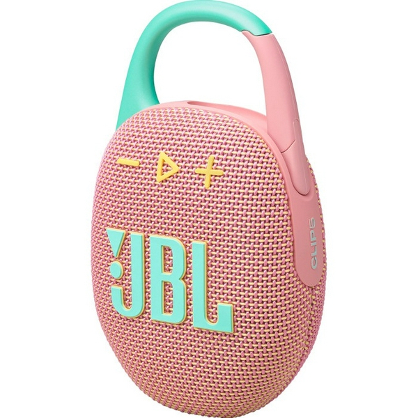 Колонка портативна 1.0 JBL Clip 5 Pink, 1.0-канальний звук, 7 Вт, USB, Bluetooth - 3