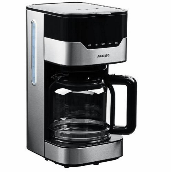 Кавоварка Ardesto FCM-D3100, Black/Silver, 900W, крапельна, 1.5л, дисплей, таймер, рег. міцності - 3