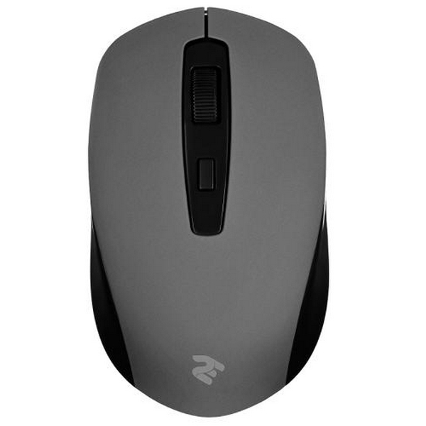Миша бездротова 2E MF211, Grey, USB, оптична, 800/1200/1600 dpi, 4 кнопки, до 10 м, 2хААА (2E-MF211WC)