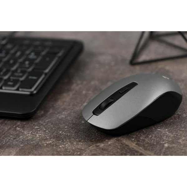 Миша бездротова 2E MF211, Grey, USB, оптична, 800/1200/1600 dpi, 4 кнопки, до 10 м, 2хААА (2E-MF211WC) - 5