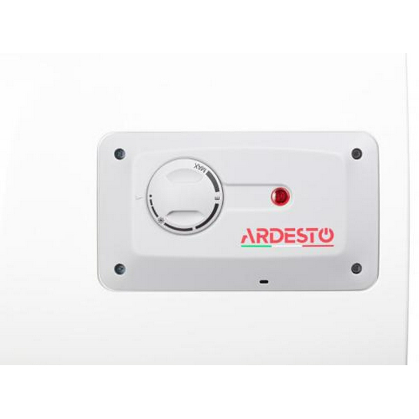 Водонагрівач Ardesto 10U/3 (3100840), White, 1200W, 10л, мокрий ТЕН, вертикальний, керування механічне, під мийкою, прямокутний, подача води зверху, терморегулятор, захист від перегріву, індикатор роботи, 36x32.7x36см - 5