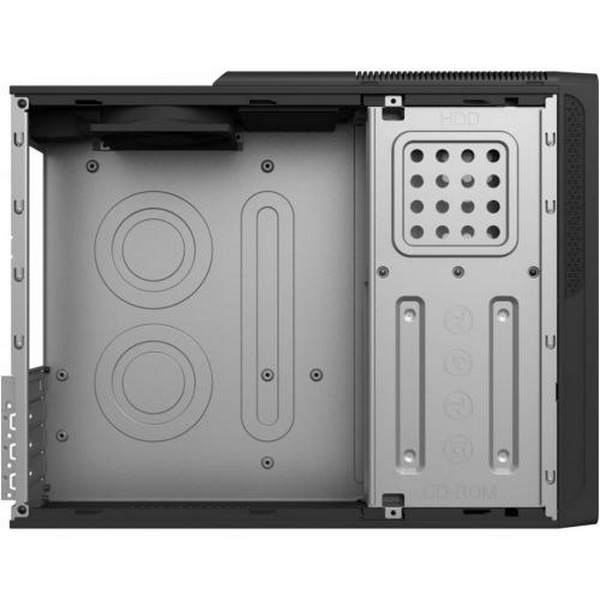 Корпус GameMax ST612-2U3-TYC Black, 300 Вт, Desktop, Micro ATX / Mini ITX, 2хUSB 3.0, 2хUSB 2.0, 1x80 мм, Type-C, 365x99x295 мм, 0.5 мм - 4