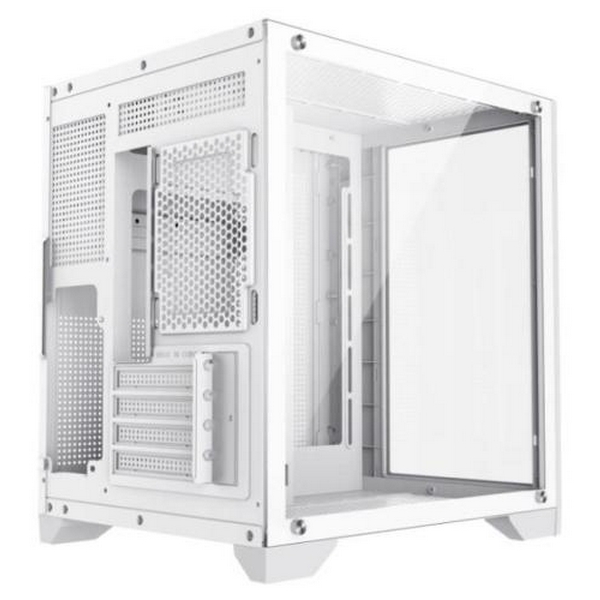 Корпус GameMax Infinity Mini White, без БЖ, Mini Tower, Micro ATX / Mini ITX, 1хUSB 3.0, 2хUSB 2.0, 358х275х373 мм, 3.6кг - 5