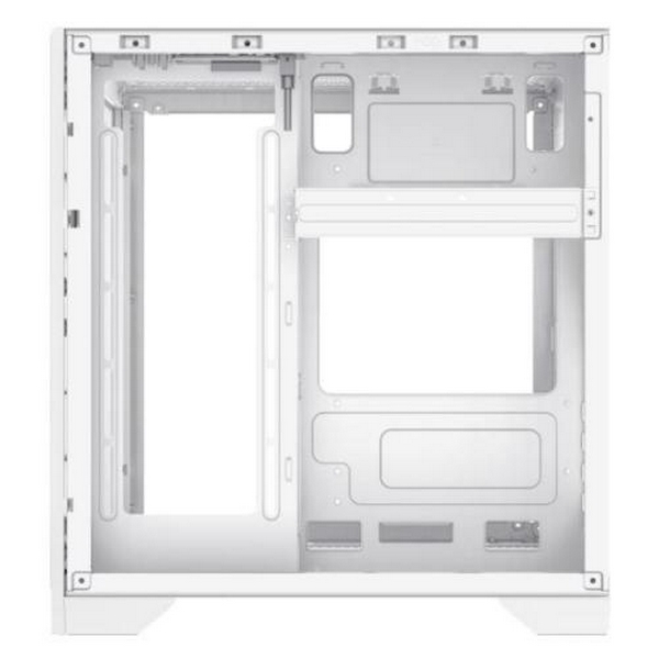 Корпус GameMax Infinity Mini White, без БЖ, Mini Tower, Micro ATX / Mini ITX, 1хUSB 3.0, 2хUSB 2.0, 358х275х373 мм, 3.6кг - 6