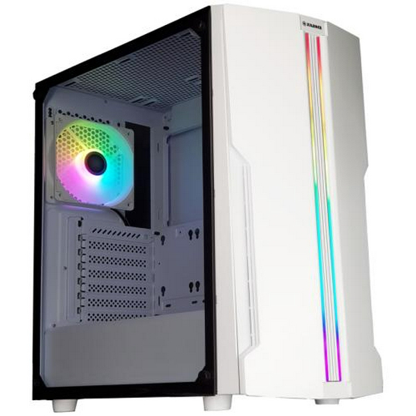 Корпус Xilence Blade, White, без БЖ, Midi Tower, для ATX / Micro-ATX / Mini-ITX, 2xUSB 3.0, макс. CPU - 165 мм / VGA - 335 мм, бічна панель із загартованого скла (XG221) - 2