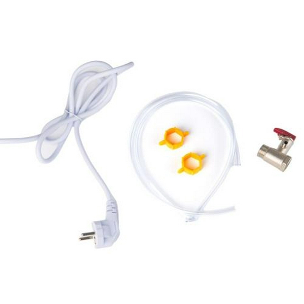 Водонагрівач Willer PU07RF Cubus, White/Blue, 1500W, 7л, мокрий ТЕН, горизонтальний, механічне керування, під мийкою, прямокутний, подача води зверху, зовнішній терморегулятор, В, 25.1x25.1х38.6см - 6