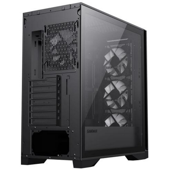 Корпус GameMax Leader Black, без БЖ, Full Tower, ATX / EATX / Mini ITX / Micro ATX, 1xUSB 2.0, 1xUSB 3.0, 1 х USB Type-C, 6 x 120 мм ARGB - 5