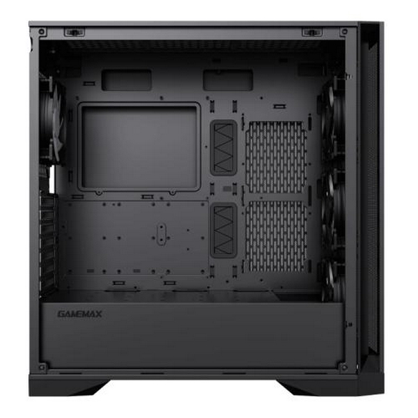 Корпус GameMax Leader Black, без БЖ, Full Tower, ATX / EATX / Mini ITX / Micro ATX, 1xUSB 2.0, 1xUSB 3.0, 1 х USB Type-C, 6 x 120 мм ARGB - 6