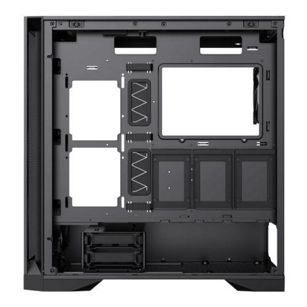 Корпус GameMax Leader Black, без БЖ, Full Tower, ATX / EATX / Mini ITX / Micro ATX, 1xUSB 2.0, 1xUSB 3.0, 1 х USB Type-C, 6 x 120 мм ARGB - 8