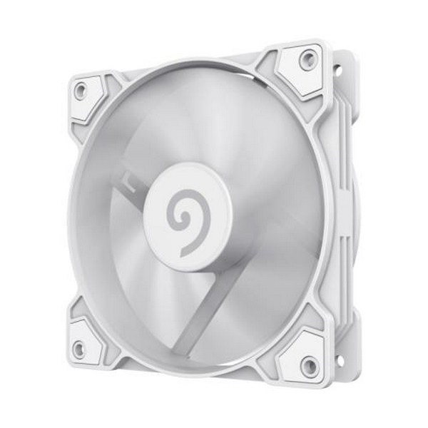 Вентилятор 120 мм, GameMax GMX-WFWT-PWM, White, 120х120х25 мм, 800-1600 об/хв, до 30 дБ, 4-pin (PWM, 50 см), гідродинамічний підшипник - 2