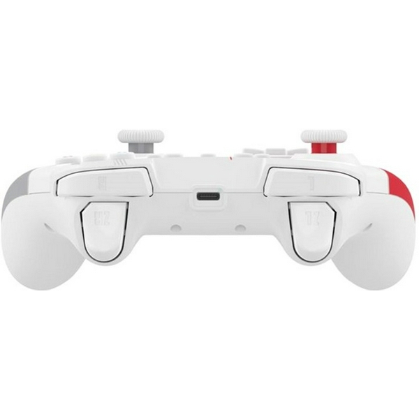 Геймпад Bloody GPW50, White/Red/Grey, бездротовий (USB 2.4GHz), для ПК / PS3 / Android, подвійна вібрація, 600 mAh - 6
