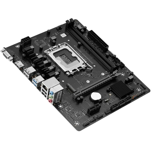 Мат.плата LGA1700, Maxsun Challenger H610M-R V2, H610, 2xDDR4, Int.Video(CPU), 3xSATA3, 1xPCI-E 16x 4.0, 1xPCI-E 1x, M.2 3.0, RTL8111H, 2xUSB3.2/2xUSB2.0, VGA/HDMI, MicroATX (MS-Challenger H610M-R V2) - 2