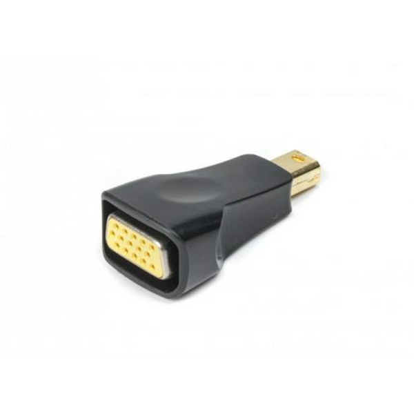 Перехідник miniDisplayPort (M) - VGA (F), Cablexpert, Black (A-mDPM-VGAF-01)