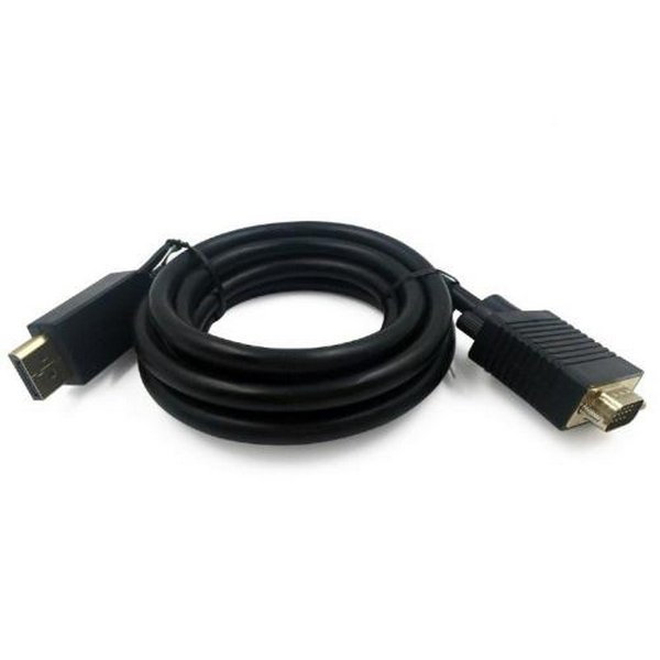 Кабель DisplayPort (M) - VGA (M), 1.8 м, Black, Cablexpert (CCP-DPM-VGAM-6) - 2