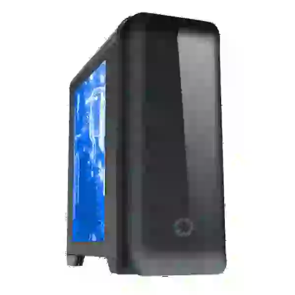 Корпус GameMax H602-BK Black, без БЖ, Mid Tower, Micro ATX / Mini ITX, 1хUSB 3.0, 2хUSB 2.0, 1x120 мм LED (H602-BK)