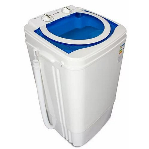 Пральна машина напівавтоматична PRIME Technics PWA 701 SB, White/Blue, 7 кг, 1 програма, 300 об/хв,клас енергоспоживання/прання - A, 80x40x45 см