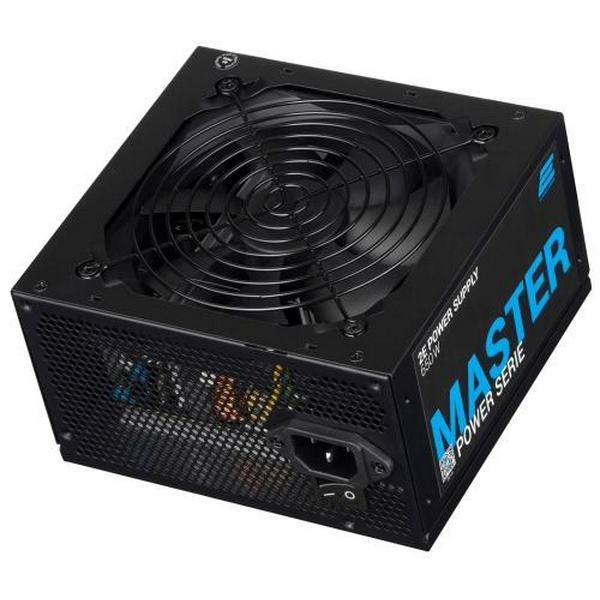Блок живлення 650 Вт, 2E Master Power, Black, ATX, 80 Plus, Active PFC, 120 мм, 3xMolex / 5xSATA / 2xPCI-E 6+2-pin / 1xMB 20+4-pin / 1xCPU 4+4-pin, захист OVP/SCP/OPP/OCP (2E-MP650-120APFC)
