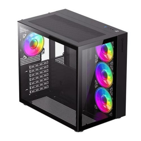 Корпус GameMax Infinity Black, без БЖ, Midi-Tower, ATX / Micro ATX / Mini ITX, 1хUSB 3.0, 399x273x420 мм, 7.5кг - 3
