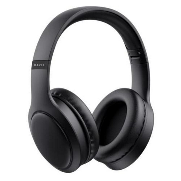 Навушники бездротові Havit H633BT, Black, Bluetooth 5.1, мікрофон, динаміки 40 мм, Type-C, 350 mAh (HV-H633BT) - 2