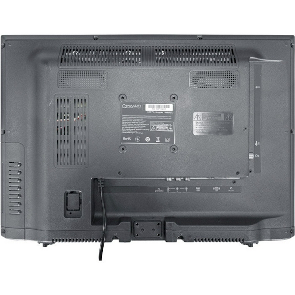 Телевізор 19" OzoneHD 19HN93T2, LED 1440x900 60 Гц, DVB-T2/C, HDMI/VGA, USB, Vesa 75x75 - 5