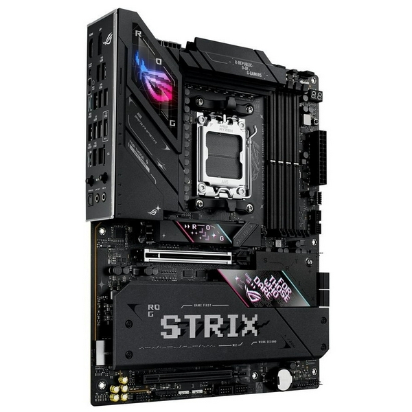 Материнська плата AM5 Asus ROG STRIX B850-E GAMING WIFI, B850, 4xDDR5, Int.Video (CPU), 4xSATA3, 5xM.2, 1xPCI-E 5.0 x16, 1xPCI-E 4.0 x16, ALC4080 + SV3H712, Realtek 5Gb, WiFi 7, Bluetooth 5.4, 10xUSB 3.2 / 8xUSB 2.0, HDMI/DP, ATX - 3