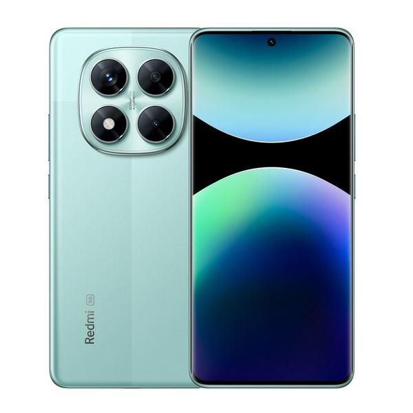 Смартфон Xiaomi Redmi Note 14 Pro 5G Coral Green, 2 Nano-SIM, 6.67" (2712x1220, 120 гц) AMOLED, MediaTek Dimensity 7300-Ultra (8x2.5 GHz), RAM 8GB, ROM 256GB, GPS, Wi-Fi, BT, LTE, 4 Cam, Li-Ion 5110mAh, Android 14