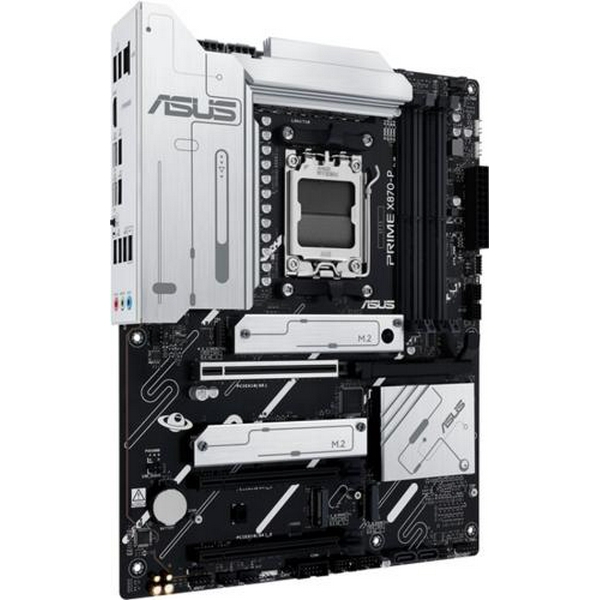 Материнська плата AM5 Asus PRIME X870-P, X870, 4xDDR5, Int.Video (CPU), 2xSATA3, 4xM.2, 1xPCI-E 5.0 x16, 2xPCI-E 4.0 x16, Realtek 7.1, Realtek 2.5Gb, HDMI/Type-C, ATX - 4