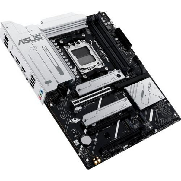 Материнська плата AM5 Asus PRIME X870-P, X870, 4xDDR5, Int.Video (CPU), 2xSATA3, 4xM.2, 1xPCI-E 5.0 x16, 2xPCI-E 4.0 x16, Realtek 7.1, Realtek 2.5Gb, HDMI/Type-C, ATX - 7