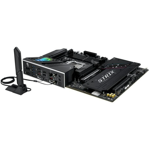 Материнська плата AM5 Asus ROG STRIX B850-F GAMING WIFI, B850, 4xDDR5, Int.Video (CPU), 2xSATA3, 4xM.2, 1xPCI-E 5.0 x16, 1xPCI-E 4.0 x16, ALC4080 + SV3H712, Intel 2.5Gb, WiFi 7, Bluetooth 5.4, 10xUSB 3.2 / 6xUSB 2.0, HDMI/DP, ATX - 8