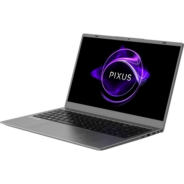 Ноутбук 15" Pixus Bit Grey 15.6", FullHD 1920x1080 IPS матовий, Intel Celeron N5095 2.9 ГГц, RAM 8Gb, SSD 256Gb, Intel HD Graphics, Windows 11 Pro - 3