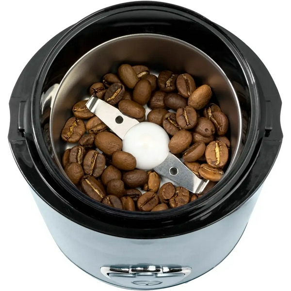 Кавомолка Liberton LCG-2306, Blue, 150Вт, 50г, блокування включення при знятій кришці, корпус пластик, ніж з нержавіючої сталі - 7