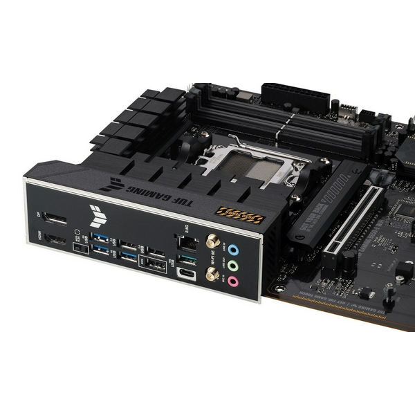 Материнська плата AM5 Asus TUF GAMING B650-E WIFI, B650, 4xDDR5, Int.Video (CPU), 4xSATA3, 3xM.2, 2xPCI-E 4.0 x16, 1xPCI-E 4.0 x1, Realtek 7.1, Realtek 2.5Gb, WiFi 6E, Bluetooth 5.3, 7xUSB 3.2 / 7xUSB 2.0, HDMI/DP, ATX - 6