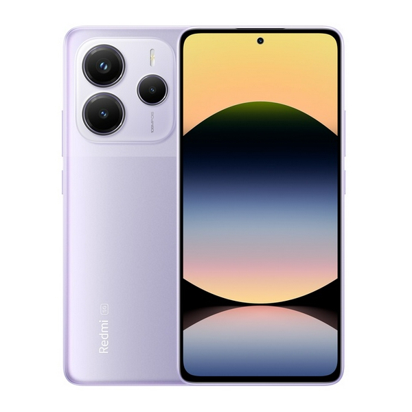 Смартфон Xiaomi Redmi Note 14 5G Lavender Purple, 2 Nano-SIM, 6.67" (2400х1080, 120 гц) AMOLED, MediaTek Dimensity 7025-Ultra (8x2.5 GHz), RAM 6GB, ROM 128GB, MicroSD (Max 1Tb), GPS, Wi-Fi, BT, LTE, 4 Cam, Li-Ion 5110mAh, Android 14