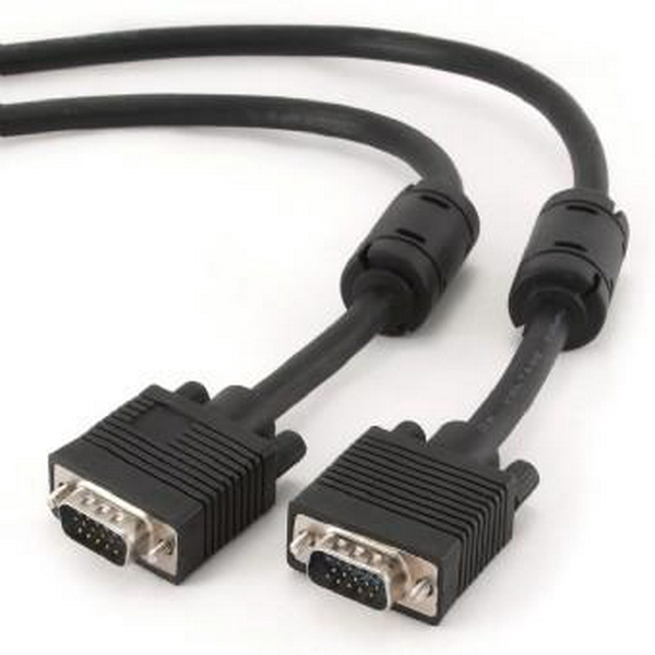 Кабель VGA (M) - VGA (M), 3 м, Black, Cablexpert (CC-PPVGA-10-B)