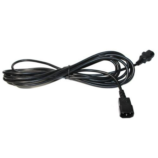 Кабель живлення від мережі PC-189, Black, 4.5 м, Cablexpert, IEC C14 - IEC C13, 3x0.5 мм² (PC-189-15)