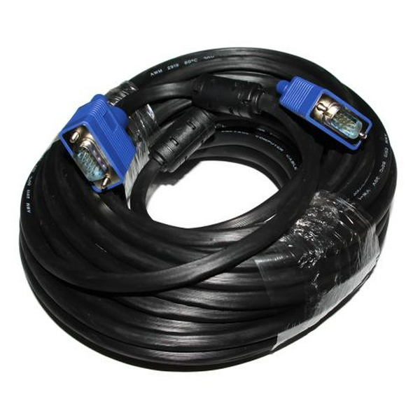 Кабель VGA (M) - VGA (M), 15 м, Black, Atcom (9152)