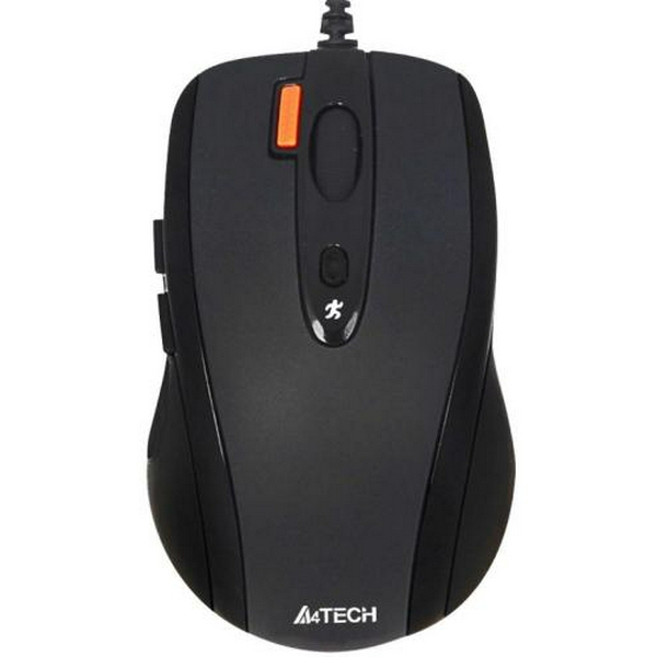 Миша A4Tech N-70FX  Black V-TRACK USB 