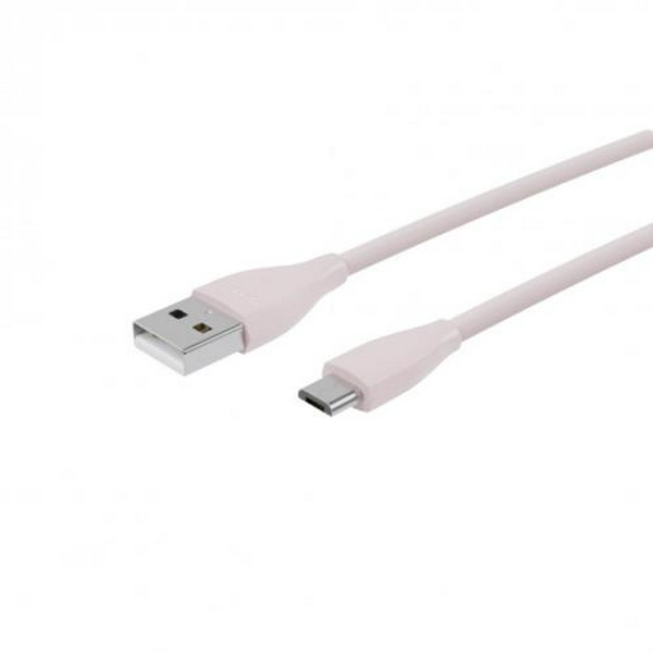 Кабель USB 2.0 AM - microUSB (5P), 1 м, Grey, Maxxter, 2.4A (UB-M-USB-01MG) - 2