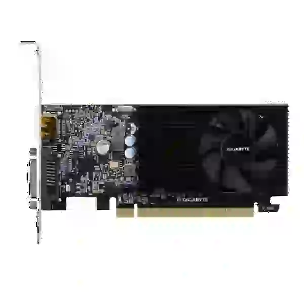 Відеокарта GeForce GT1030, Gigabyte, 2Gb GDDR4, 64-bit, DVI/HDMI, 1417/2100 MHz, Low Profile (GV-N1030D4-2GL) - 2