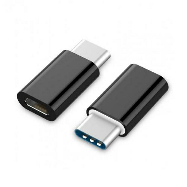 Перехідник Type-C (M) - microUSB 2.0 (F), Black, Cablexpert (A-USB2-CMMF-01)