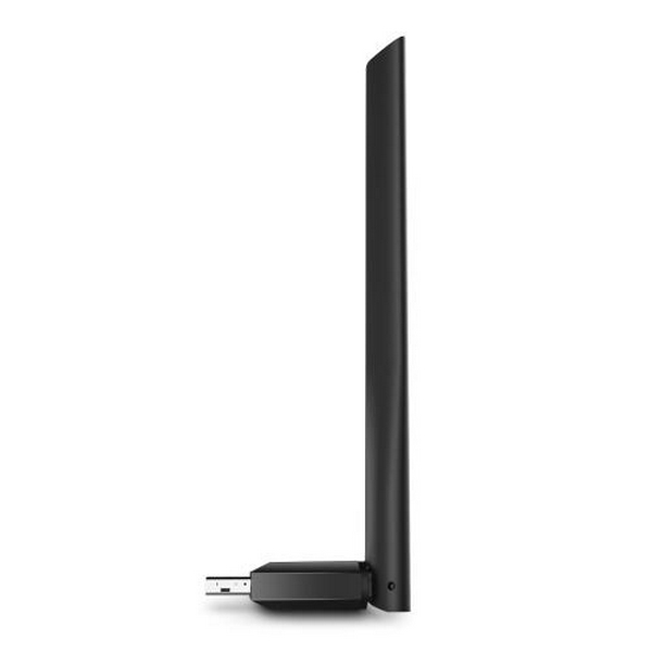 Мережевий адаптер USB TP-LINK Archer T600U Plus, Black, 5GHz / 2.4GHz, AC600 (433/200 Мбит/с), 5 dBi, USB 2.0 - 3