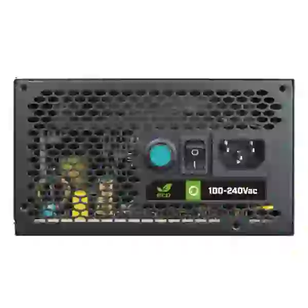 Блок живлення 800 Вт, GameMax VP-800 RGB, Black, напівмодульний, 80+ Bronze, Active PFC, 12 см, 3xMolex / 6xSATA / 2x2+6-pin / 1x4+4-pin / 1x20+4-pin, захист OVP / UVP / OCP / OLP / OPP / SCP (VP-800-M-RGB) - 6